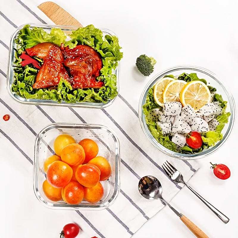 24pcs Glass Food Storage Containers with 12 Boxes + 12 Lids Lids, Meal Prep, Pantry Kitchen Storage Containers for Lunch, Leak Proof, Airtight Glass Lunch Bento Boxes for Microwave, Oven, Freezer And Dishwasher