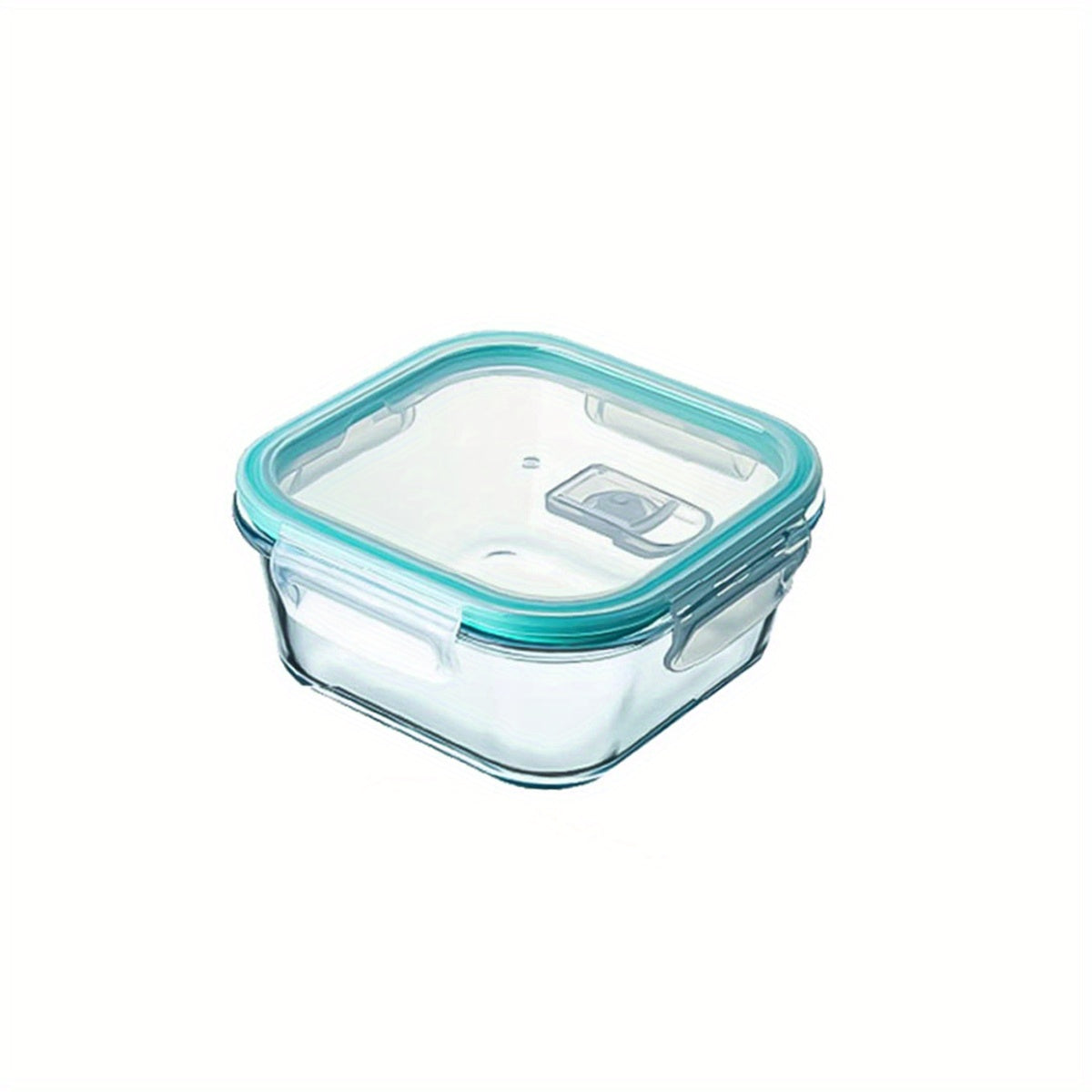 1/3pcs Thickened Glass Lunch Box, 10.82oz, Microwave Safe, Rectangular, with Pink Lid, for Students, Office Workers, Home Use, Freshness Preservation, Heat Preservation