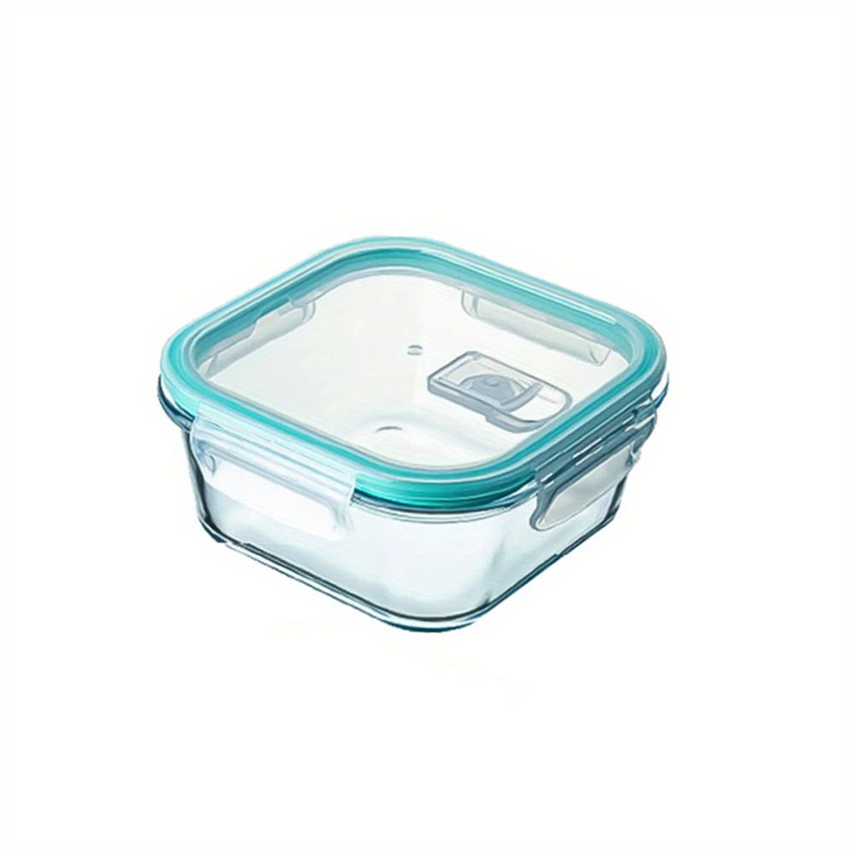 1/3pcs Thickened Glass Lunch Box, 10.82oz, Microwave Safe, Rectangular, with Pink Lid, for Students, Office Workers, Home Use, Freshness Preservation, Heat Preservation
