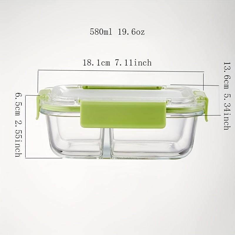 [Premium Lunch Boxes] Premium Glass Lunch Boxes | Food-Grade Partitioned And High-End Preservation Containers