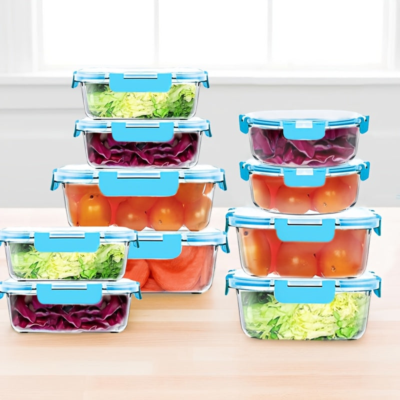 [24pcs Glass Food Storage] 24pcs (12 Glass Bowls +12 LIDS) Reusable Glass Food Storage Containers | Coffee Capsule Storage Boxes, Bento Boxes For Refrigerators, Dishwashers, Office, School, Camping | Kitchen Gifts