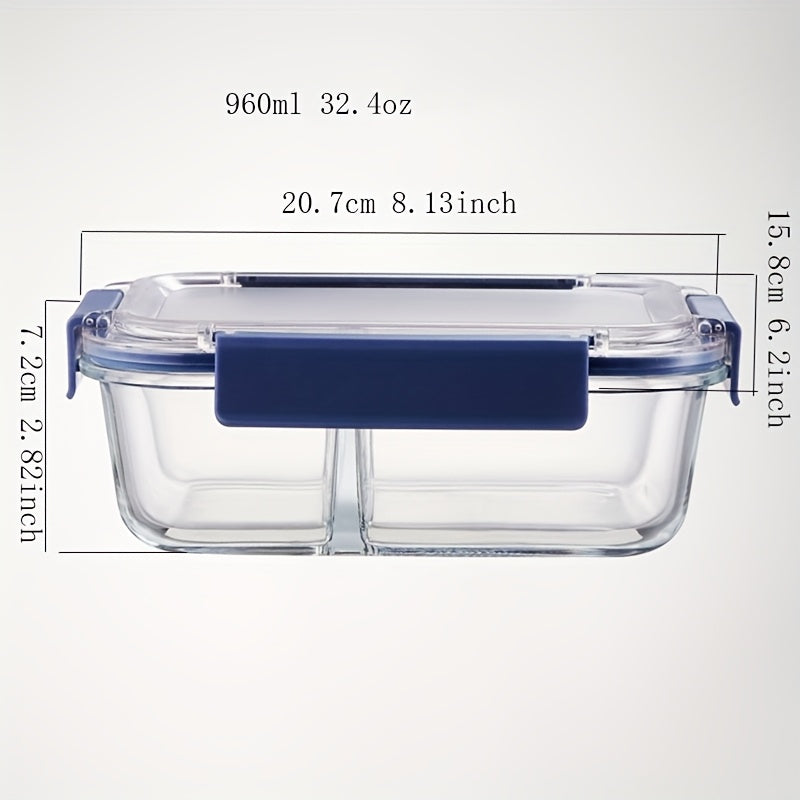 [Premium Lunch Boxes] Premium Glass Lunch Boxes | Food-Grade Partitioned And High-End Preservation Containers